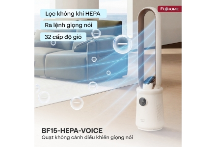 Quạt không cánh Fujihome BF15-HEPA